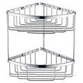 Double-layer Mesh Basket for Bathroom and Kitchen